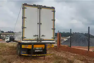Serco box body triaxel Trailers 2013